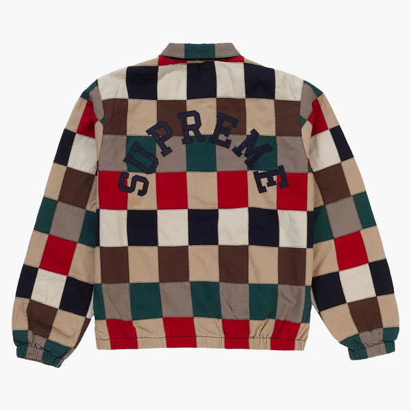 Nejvyšší patchwork harrington bunda multicolor