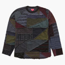 Supreme Patchwork Jacquard L/S Top Black