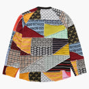 Supreme Patchwork Jacquard L/S Top Multicolor