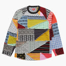 Supreme Patchwork Jacquard L/S Top Multicolor