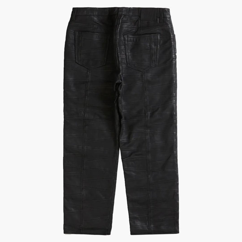 Supreme Patchwork Leather 5-Pocket Jean Black