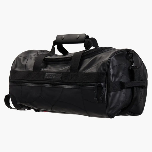 Supreme Patchwork Leather Duffel Bag Black