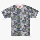 Supreme Patchwork Paisley S/s Top Pink