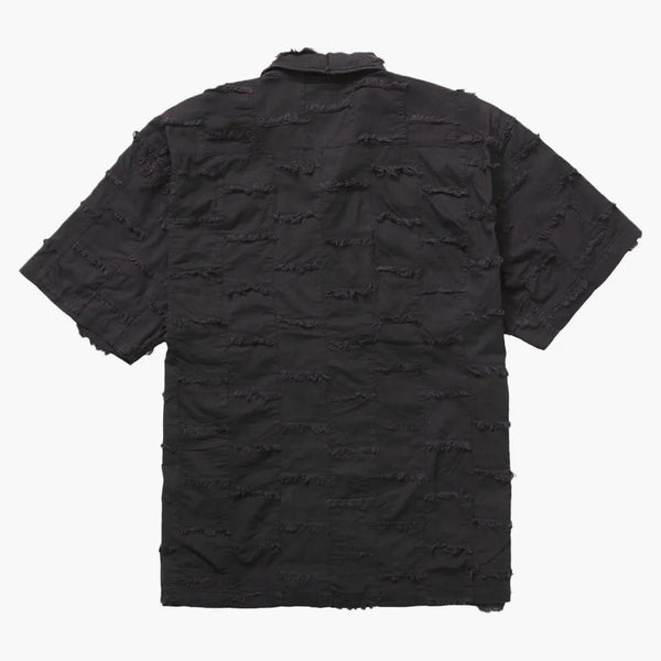 Nejvyšší patchwork s/s košile černá