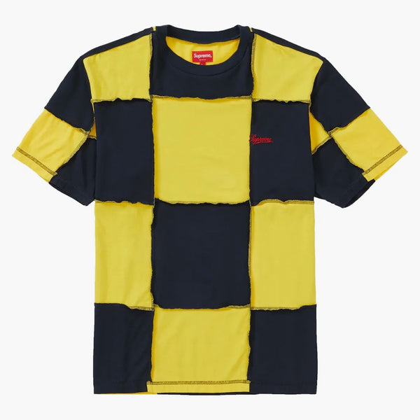 Supreme Patchwork S/s Top Navy
