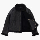 Supreme Patchwork Shearling B-3 Jacket Black