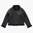Supreme Patchwork Shearling B-3 Jacket Black