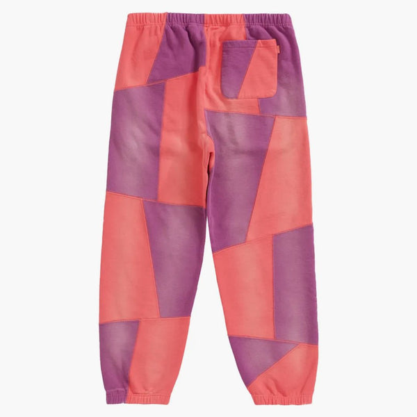 Supreme Patchwork Sweatpant (FW20) Bright Coral