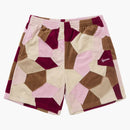 Supreme Patchwork Velour Short Tan