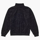 Supreme Patchwork Velor Track Jacket Black