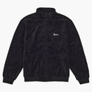 Supreme Patchwork Velor Track Jacket Black