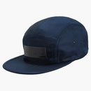Supreme Patent Leather Patch Camp Cap Navy