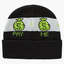 Supreme Pay me beanie black