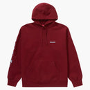 Supreme Peace Hooded Sweatshirt Cardinal