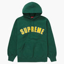 Supreme Pearl Logo Hooded Sweatshirt Dark Green