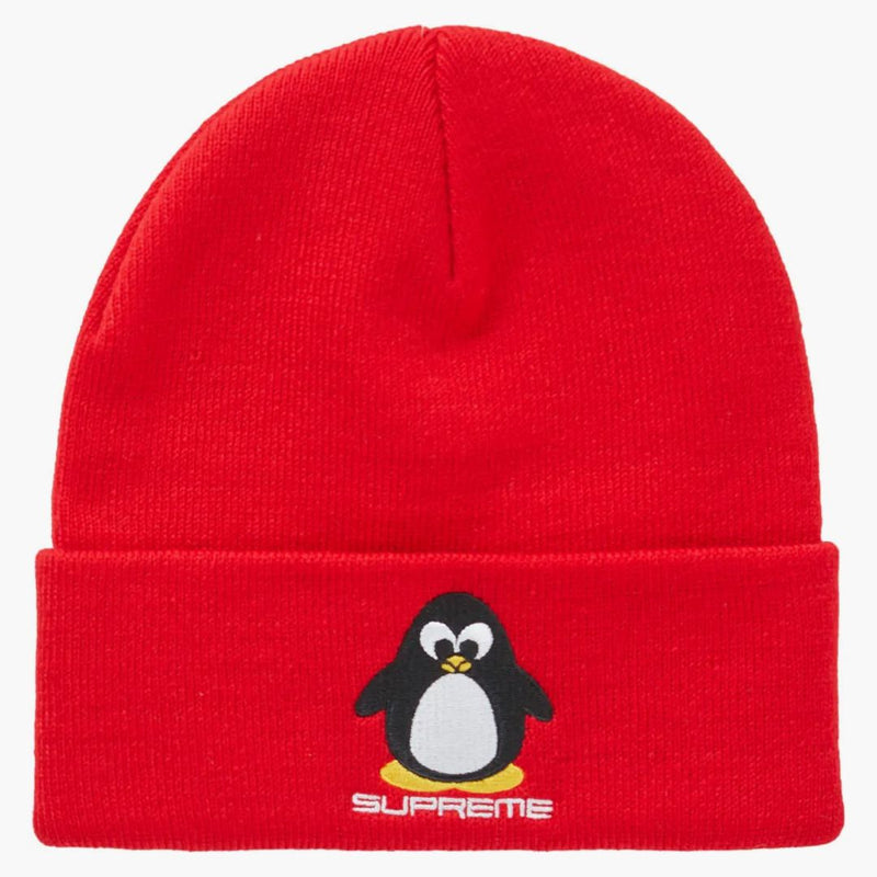 Supremo Penguin Beanie Red