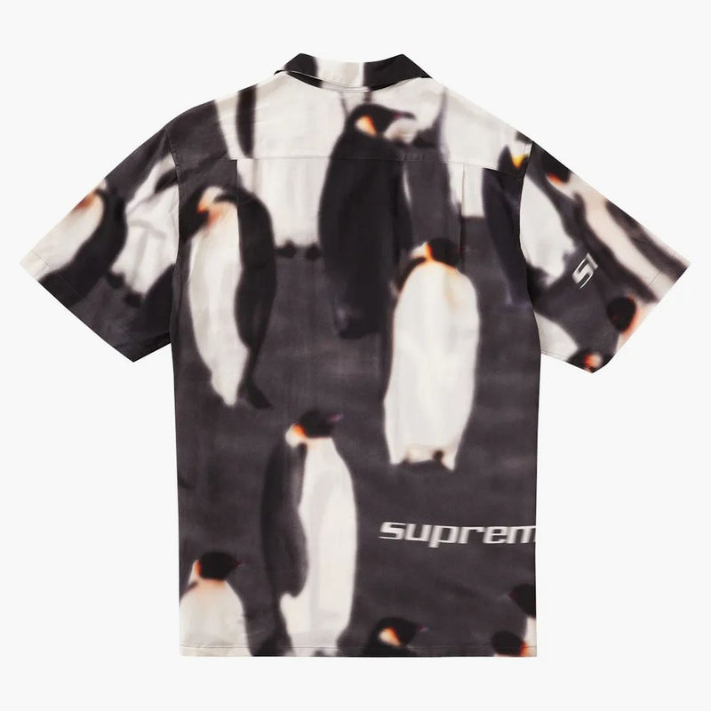 Cămașă supremă pinguini rayon s/s