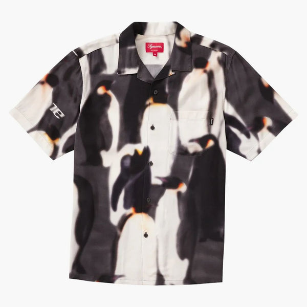 Cămașă supremă pinguini rayon s/s