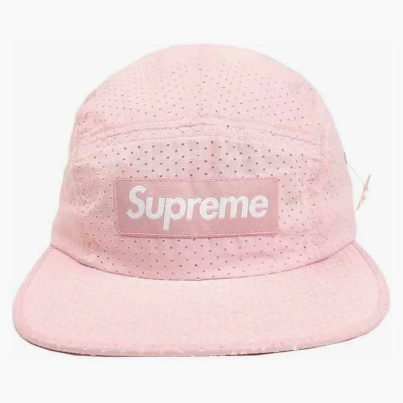 Supreme Perforated Camp Cap Pink