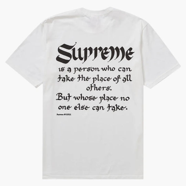 Supreme person tea white
