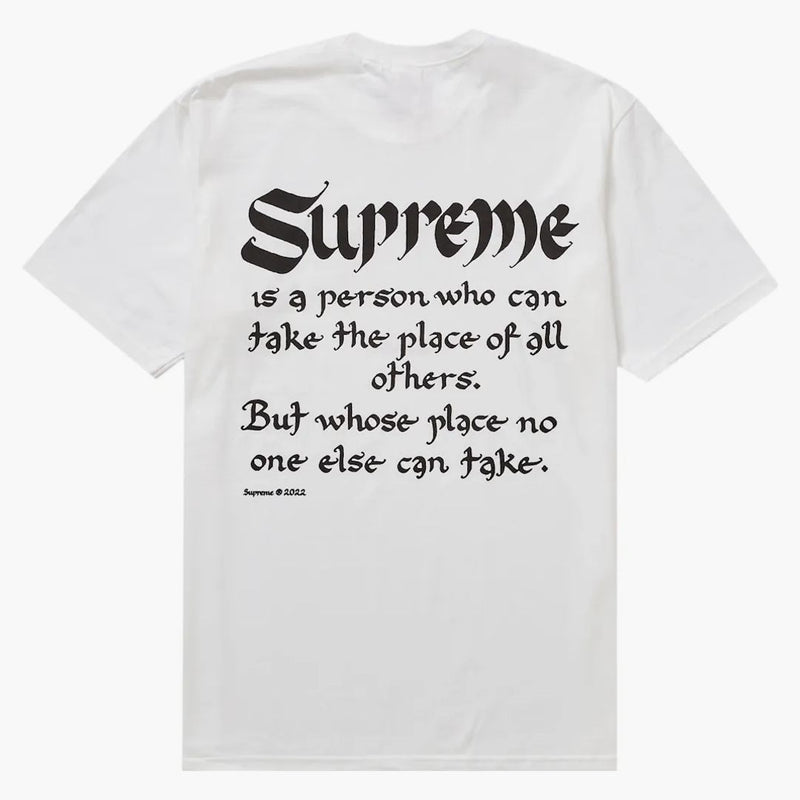 Supreme person tea white
