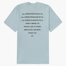 Supreme Pil Tee Pale Blue