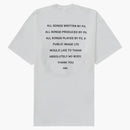 Supreme Pil Tee White