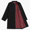 Nejvyšší příkopový kabát černé