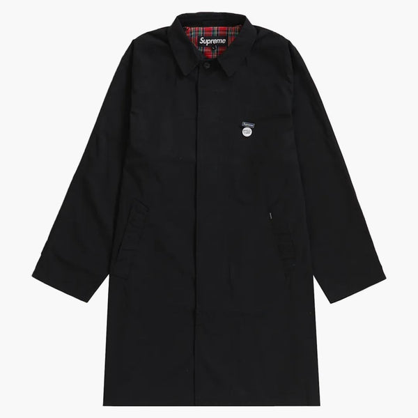 Supreme Pil Trench Coat Black