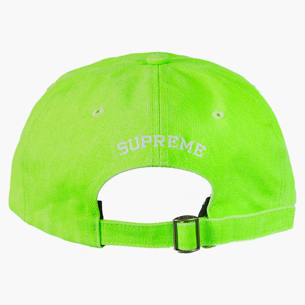 Supreme Pigment Canvas S Logo 6-panel Lime