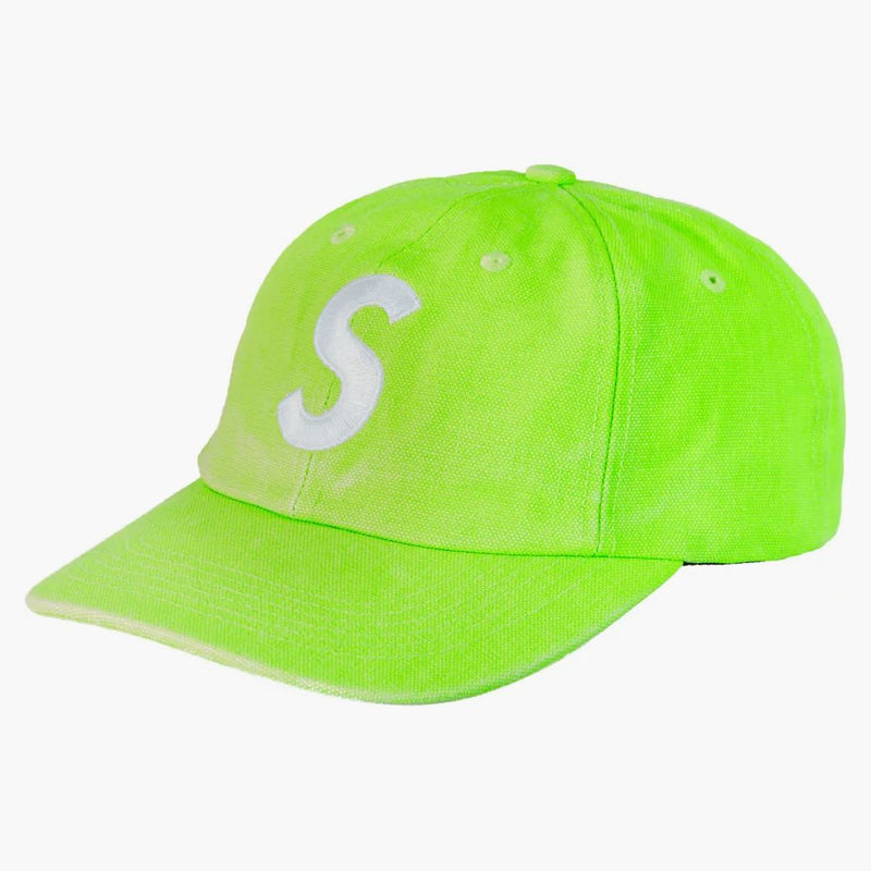 Supreme Pigment Canvas S Logo 6-panel Lime