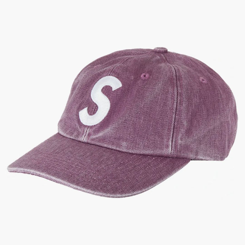Nejvyšší pigmentová plátno s logem 6-panel švestka