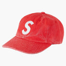 Supreme Pigment Canvas S Logo 6-panel Red