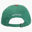 Supreme Pigment Coated 2-tone S Logo 6-panel Green