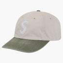 Supreme Pigment Coated 2-tone S Logo 6-panel Pink