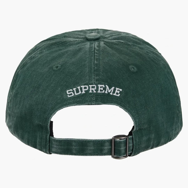 Supreme Pigment Coated S Logo 6-Panel Green