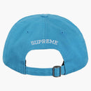 Supreme Pigment Coated S Logo 6-panel Light Blue