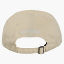 Supreme Pigment Coated S Logo 6-panel Light Tan