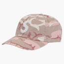 Supreme Pigment Coated S Logo 6-panel Pink Camo