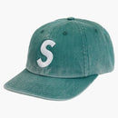 Supreme Pigment Print S Logo 6-Panel Dark Teal