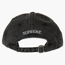 Supreme Pigment Print S Logo 6-panel 6-panel (fw22) Black