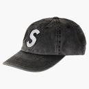 Supreme Pigment Print S Logo 6-panel 6-panel (fw22) Black
