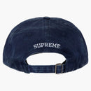 Supreme Pigment Print S Logo 6-Panel 6-Panel (FW22) Indigo