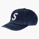 Supreme Pigment Print S Logo 6-Panel 6-Panel (FW22) Indigo