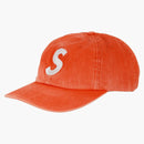Supreme Pigment Print S Logo 6-panel 6-panel (fw22) Orange