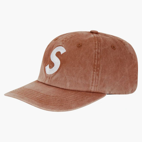 Supreme Pigment Print S LOGO 6-PANEL 6-PANEL (FW22) TAN