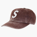 Supreme Pigment Print S Logo 6-panel (fw23) Brown