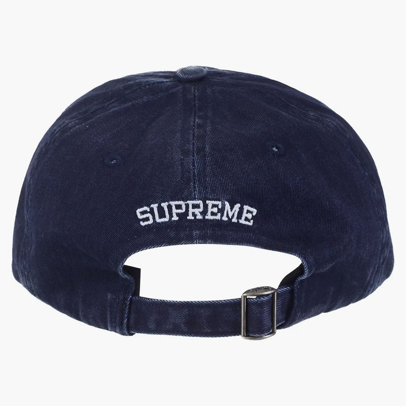 Nejvyšší pigmentový tisk logo 6-panel (FW23) Navy