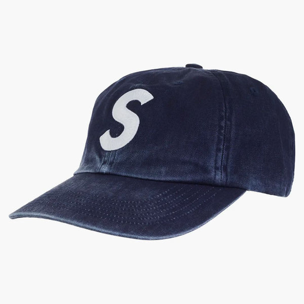 Nejvyšší pigmentový tisk logo 6-panel (FW23) Navy