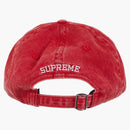 Supreme Pigment Print S Logo 6-panel (fw23) Red